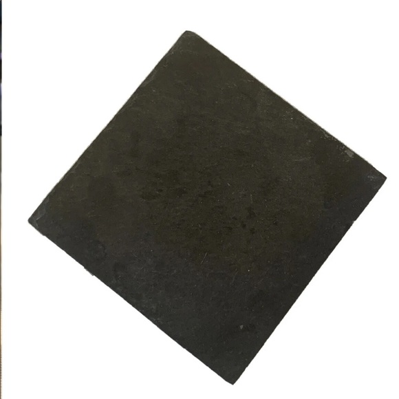 Set Of 5 Grey Slate Stone Square Coasters - Picture 2 of 6